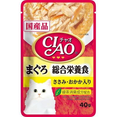 [CIAO] 巧餐包 - 綜合營養食-鮪+雞+柴魚 - 40g