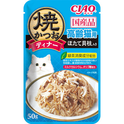 [CIAO] 燒餐包 - 鰹魚+干貝 - 50g