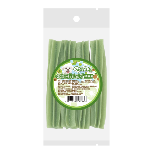 [Qt baby] 潔牙骨 - 奇異果 - 4支