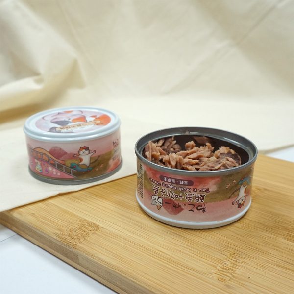 [吶一口] 鮮肉貓罐 - 鮪魚吻仔魚 - 24罐