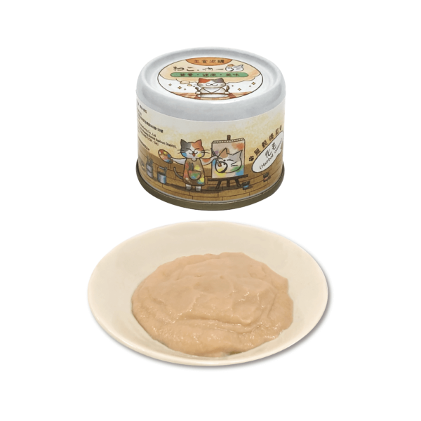[吶一口] 主食泥罐 - 鮮嫩鮪魚+南瓜(化毛) 60g/罐 - 24入