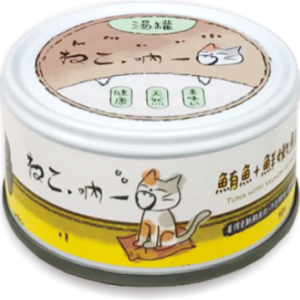 [吶一口] 無穀貓湯罐 - 鮪魚+鮭魚 70g/罐 - 24罐