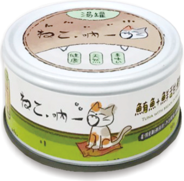 [吶一口] 無穀貓湯罐 - 鮪魚鰹魚 - 24罐