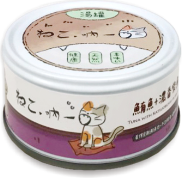 [吶一口] 無穀貓湯罐 - 鮪魚柴魚 - 24罐