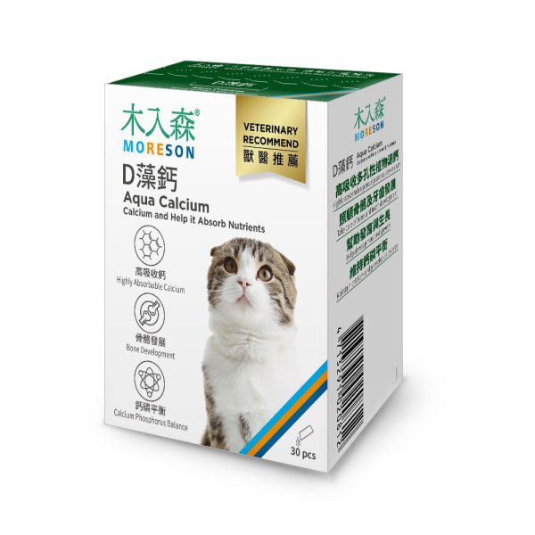 [木入森] 貓咪D藻鈣 - 貓 - 30包