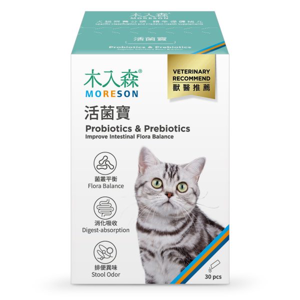 [木入森] 貓咪活菌寶 - 貓 - 30包