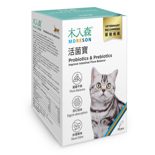 [木入森] 貓咪活菌寶 - 貓 - 30包
