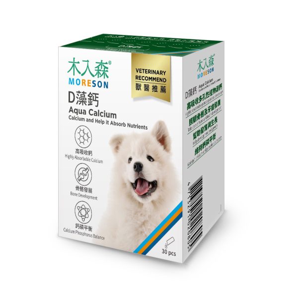 [木入森] 犬寶D藻鈣 - 犬 - 30包