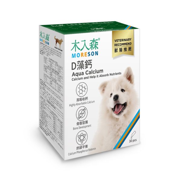 [木入森] 犬寶D藻鈣 - 犬 - 30包
