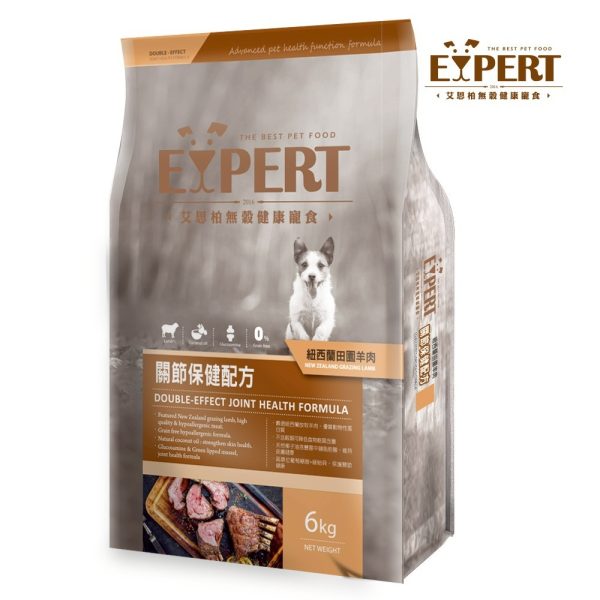 [艾思柏無穀系列] 雙效關節強化配方 - 羊肉 - 6kg